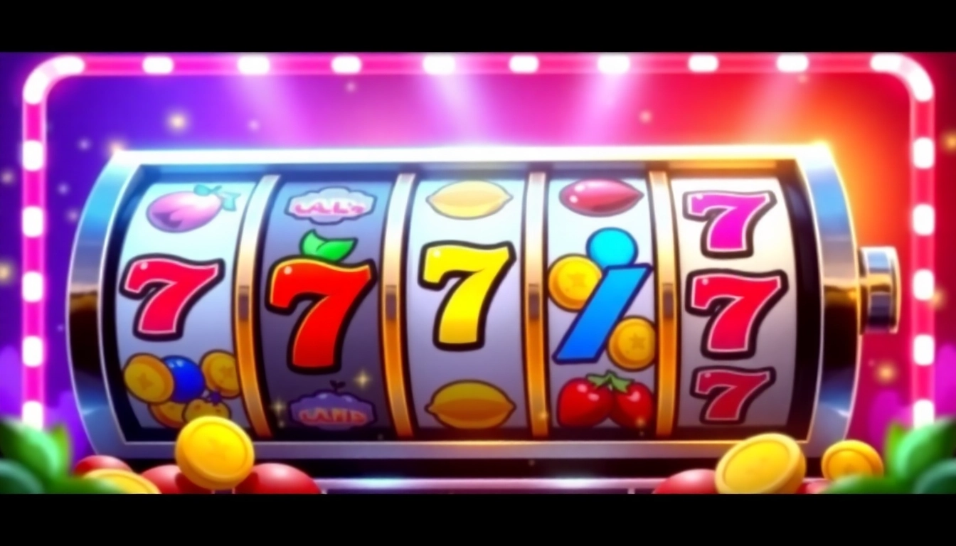 Engaging slot online game featuring colorful spinning reels and vibrant symbols for players to enjoy.