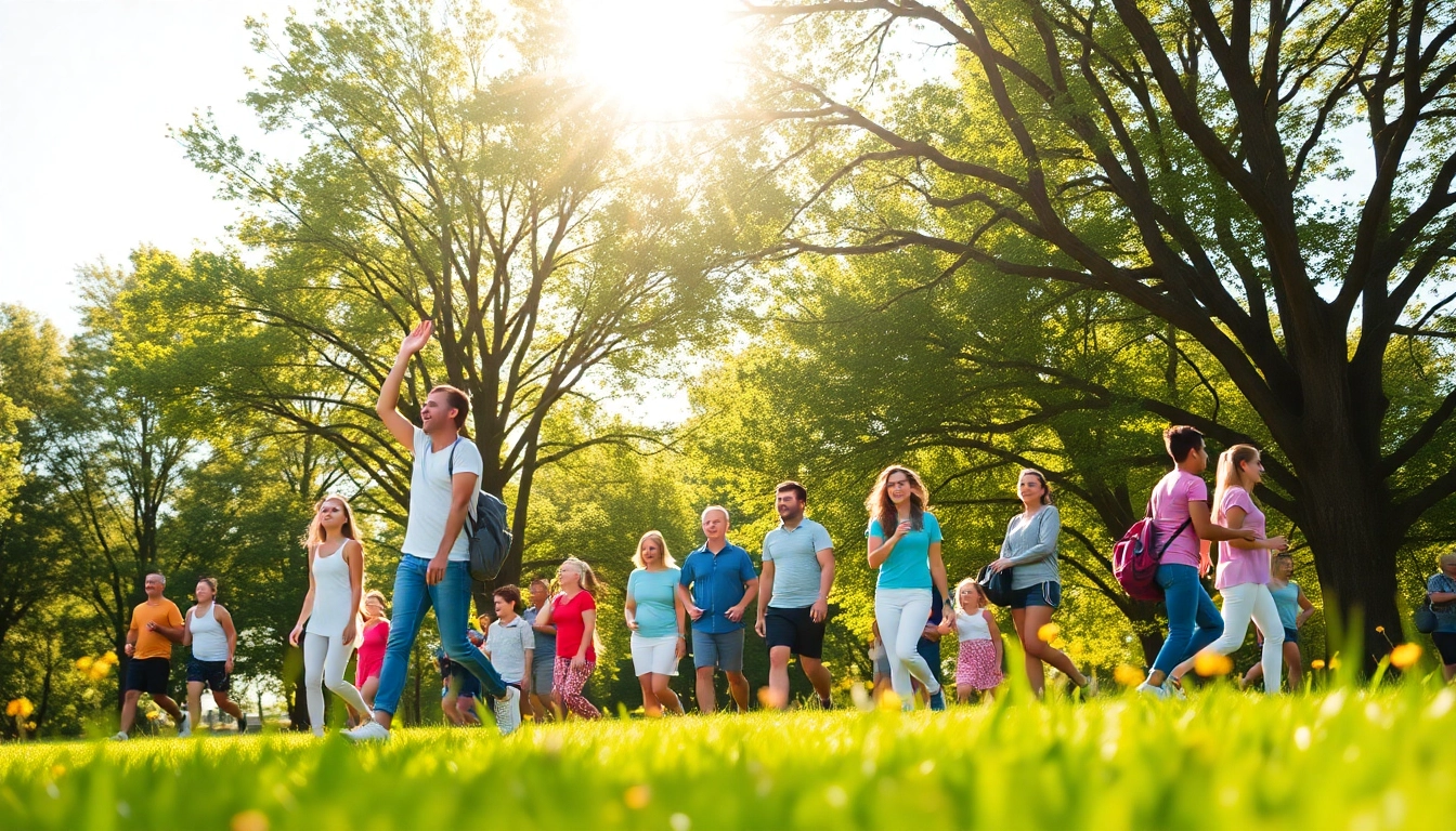 People enjoying nature for healthlifeherald.com, showcasing a vibrant outdoor lifestyle emphasizing fitness and community.