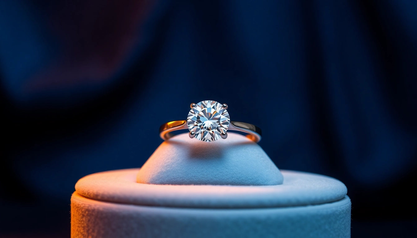 Admire this exquisite 2 Carat Engagement Rings featuring a brilliant cut diamond, perfect for celebrating love.