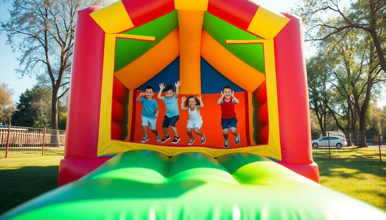 Experience joy with vibrant bounce house rental near me, perfect for children's parties and events.